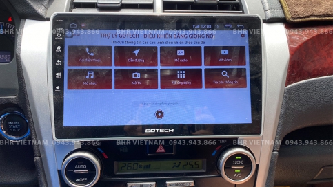 Màn hình DVD Android xe Toyota Camry 2012 - 2014 | Gotech GT8 